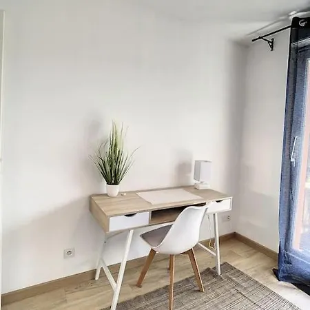 Grand Terrasse Parking Design Appartement Amiens